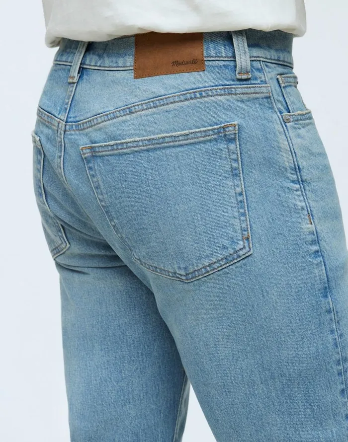 Jeans Men Madewell Relaxed Taper Jeans Lockhart Wash