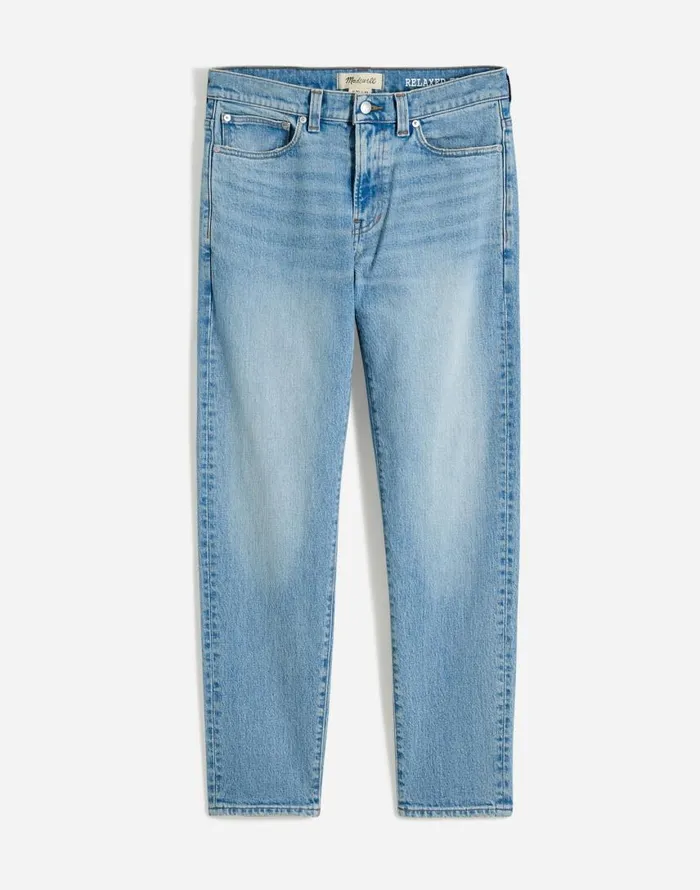 Jeans Men Madewell Relaxed Taper Jeans Lockhart Wash