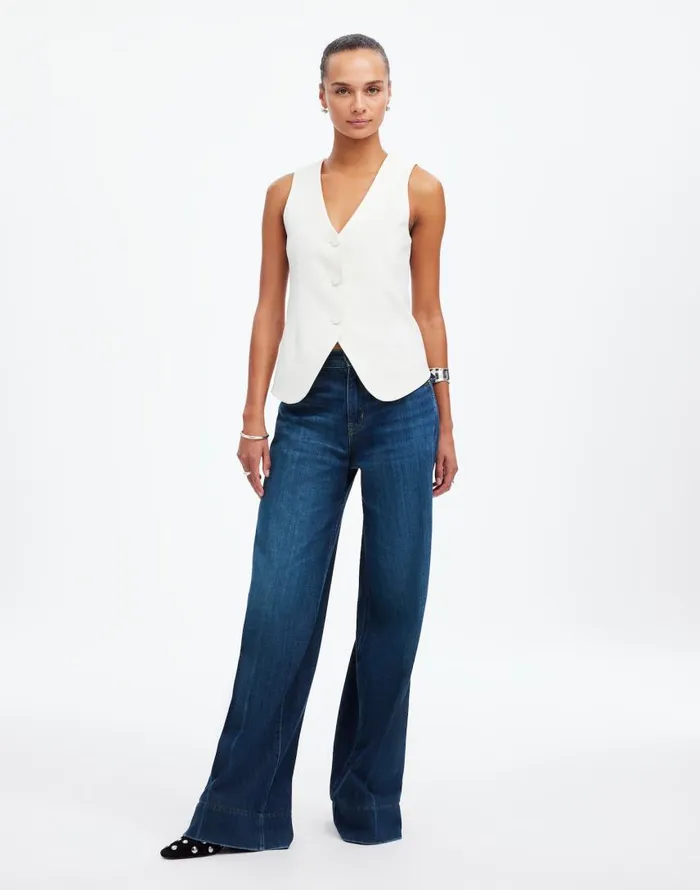 Jeans Women Madewell SuperwideLeg Jeans Softdrape Denim Edition Ellsworth Wash Jeans Women Madewell SuperwideLeg Jeans Softdrape Denim Edition Ellsworth Wash