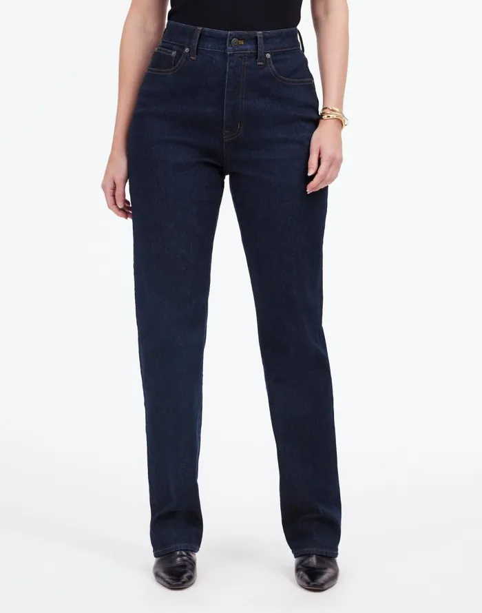 Jeans Women Madewell The Curvy 03990s Straight Jean Norman Wash