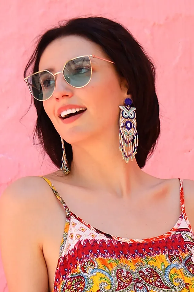 Jewelry Owl Awesome Earrings America and Beyond Women