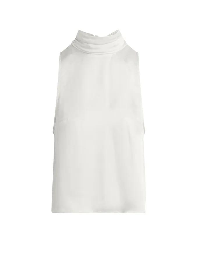 Joe8217s Jeans THE SARAH HIGH NECK TOP Ecru Women Tops