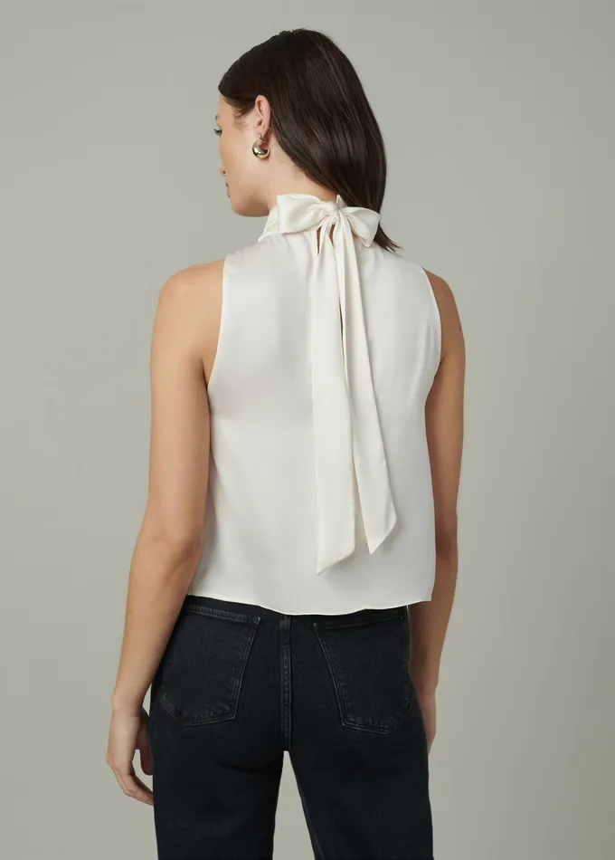 Joe8217s Jeans THE SARAH HIGH NECK TOP Ecru Women Tops