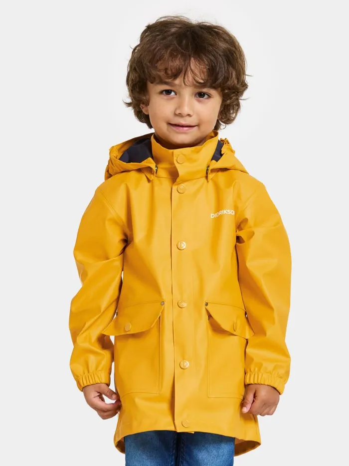 Jojo Kid039s Jacket Oat Yellow Kids Didriksons Spring Jackets