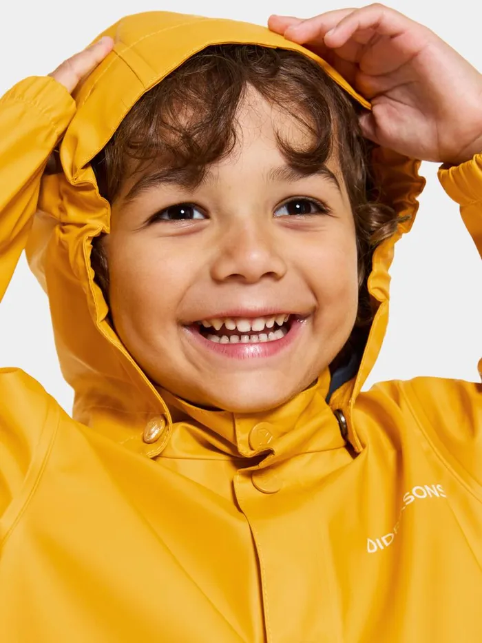 Jojo Kid039s Jacket Oat Yellow Kids Didriksons Spring Jackets