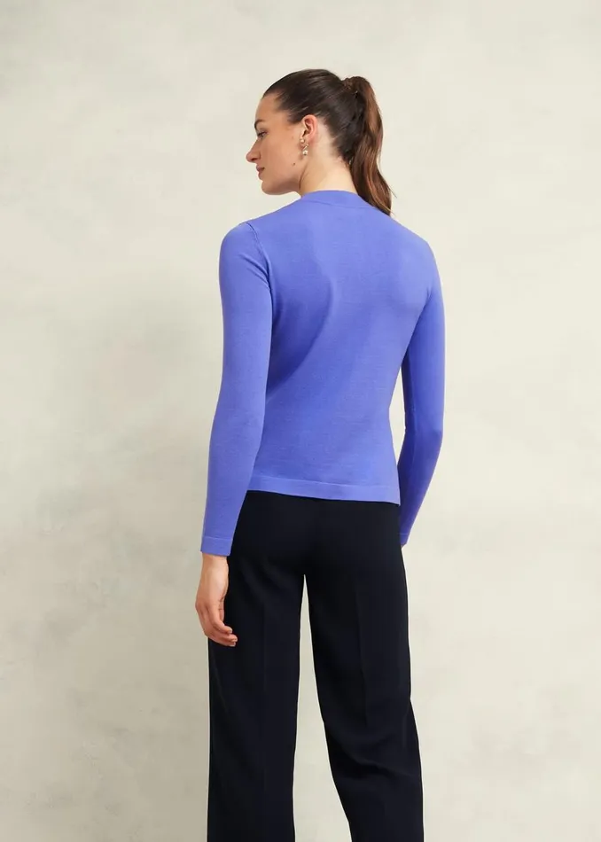Jumpers and Cardigans Women HOBBS Effie Knitted Jumper Regatta Blue