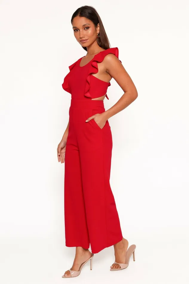 Jumpsuits and Rompers Women Mills Jumpsuit Red Petal and Pup