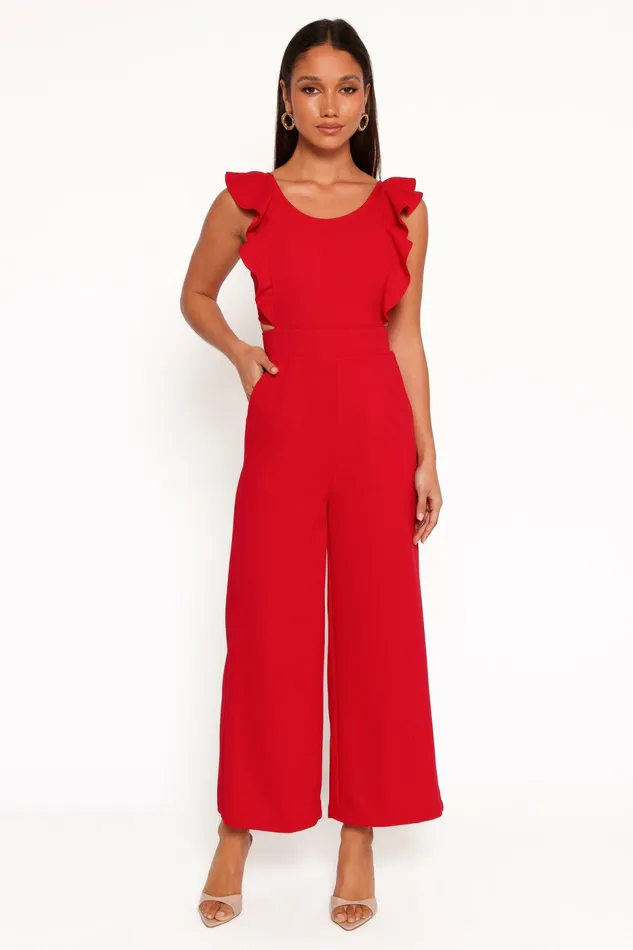 Jumpsuits and Rompers Women Mills Jumpsuit Red Petal and Pup