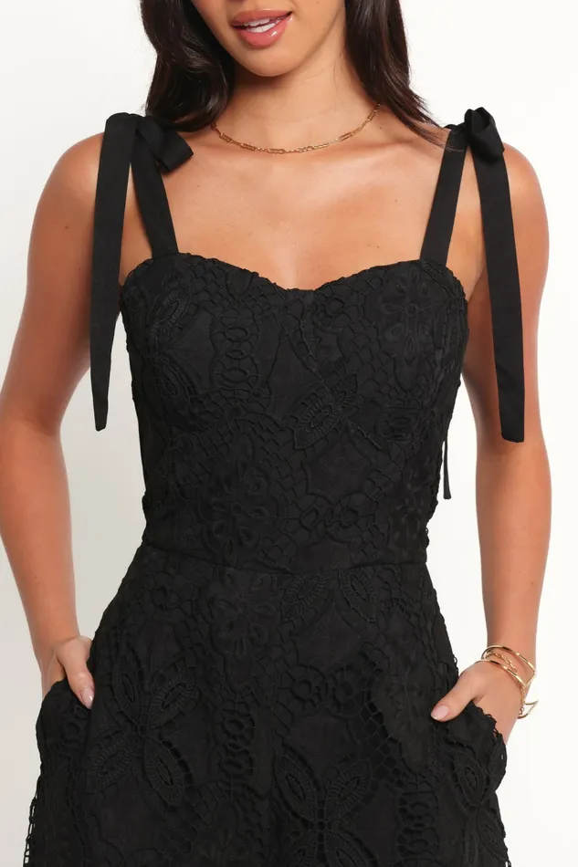 Jumpsuits and Rompers Women Petal and Pup Raya Jumpsuit Black