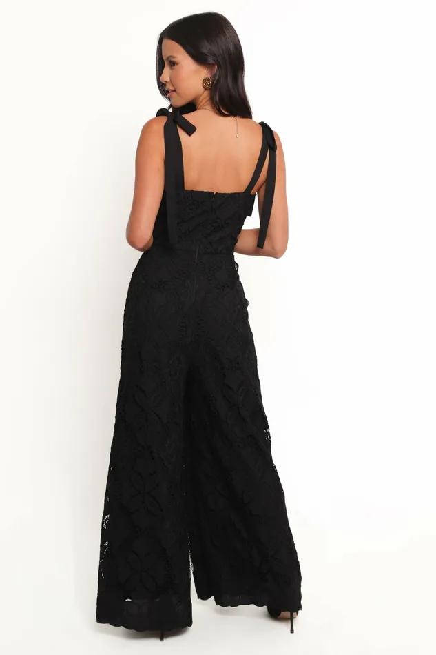 Jumpsuits and Rompers Women Petal and Pup Raya Jumpsuit Black