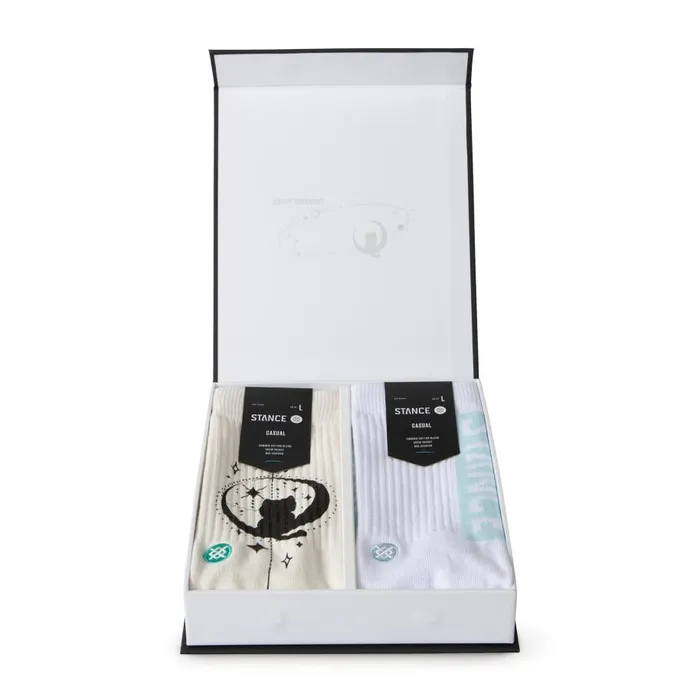 Jun X Stance Crew Socks Box Set Moonlight MenWomen Stance Crew