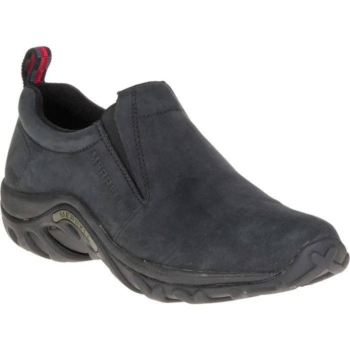 Jungle Moc Nubuck Wide Width Black Men Merrell SlipOns