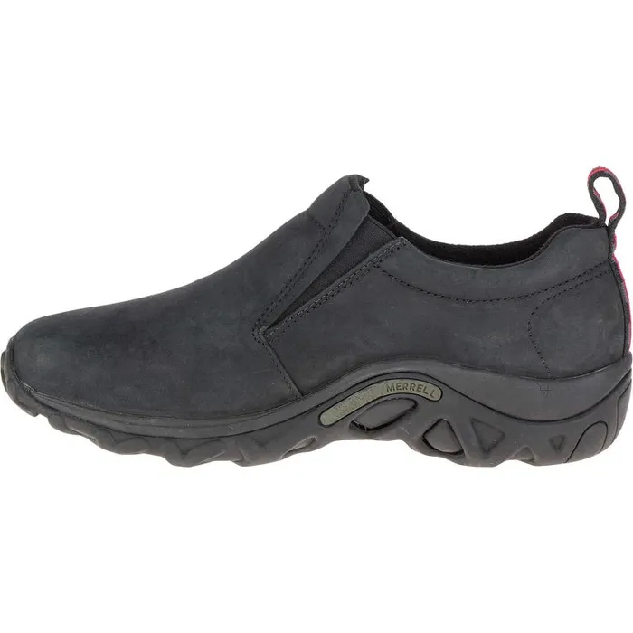Jungle Moc Nubuck Wide Width Black Men Merrell SlipOns