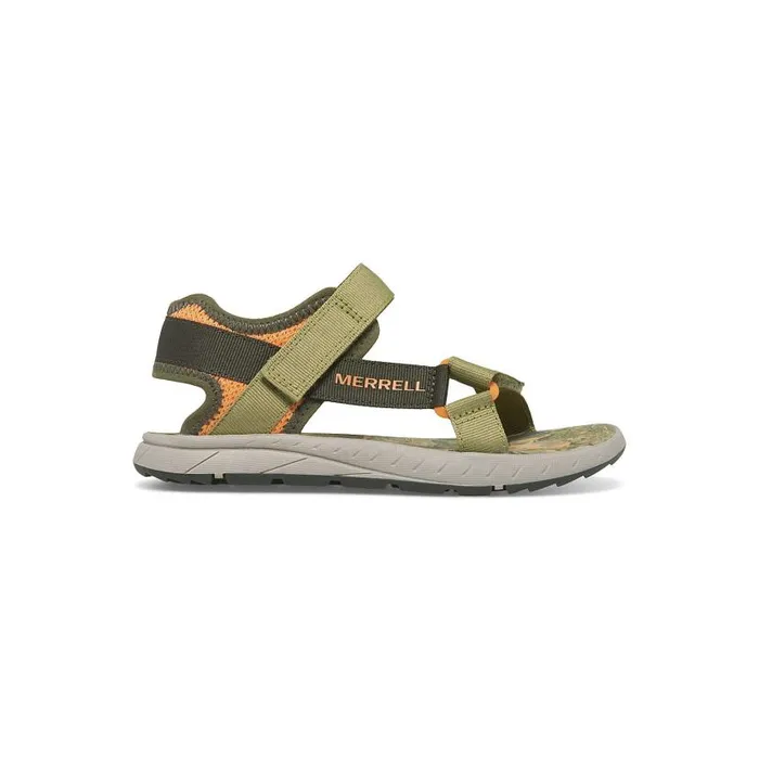 Kahuna Web Sandal 20 Oliveorange Kids Merrell Sandals