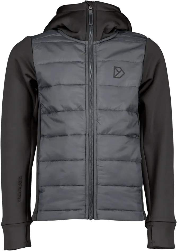 Kapris Kids039 FullZip Black Kids Didriksons Fleece and Midlayers