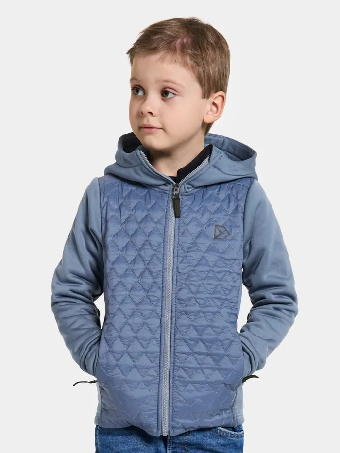 Kapris Kids039 FullZip True Blue Kids Didriksons Fleece and Midlayers