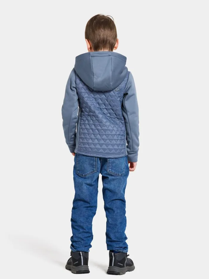 Kapris Kids039 FullZip True Blue Kids Didriksons Fleece and Midlayers