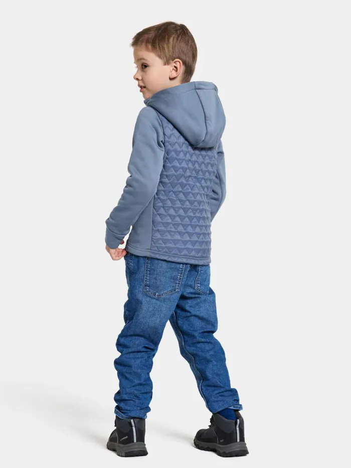 Kapris Kids039 FullZip True Blue Kids Didriksons Fleece and Midlayers