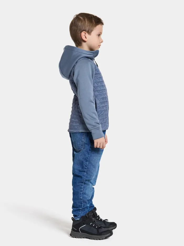 Kapris Kids039 FullZip True Blue Kids Didriksons Fleece and Midlayers