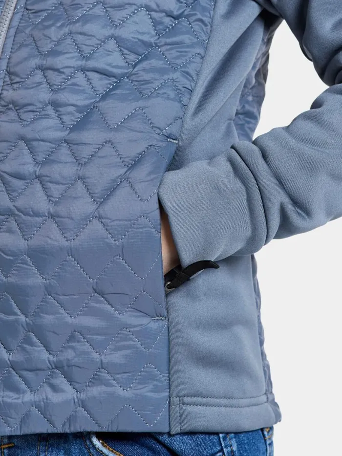 Kapris Kids039 FullZip True Blue Kids Didriksons Fleece and Midlayers
