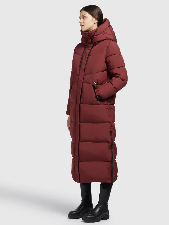 KHUJO Puffer Coats Women Mantel SHIMANTA2 Rostrot Rostrot