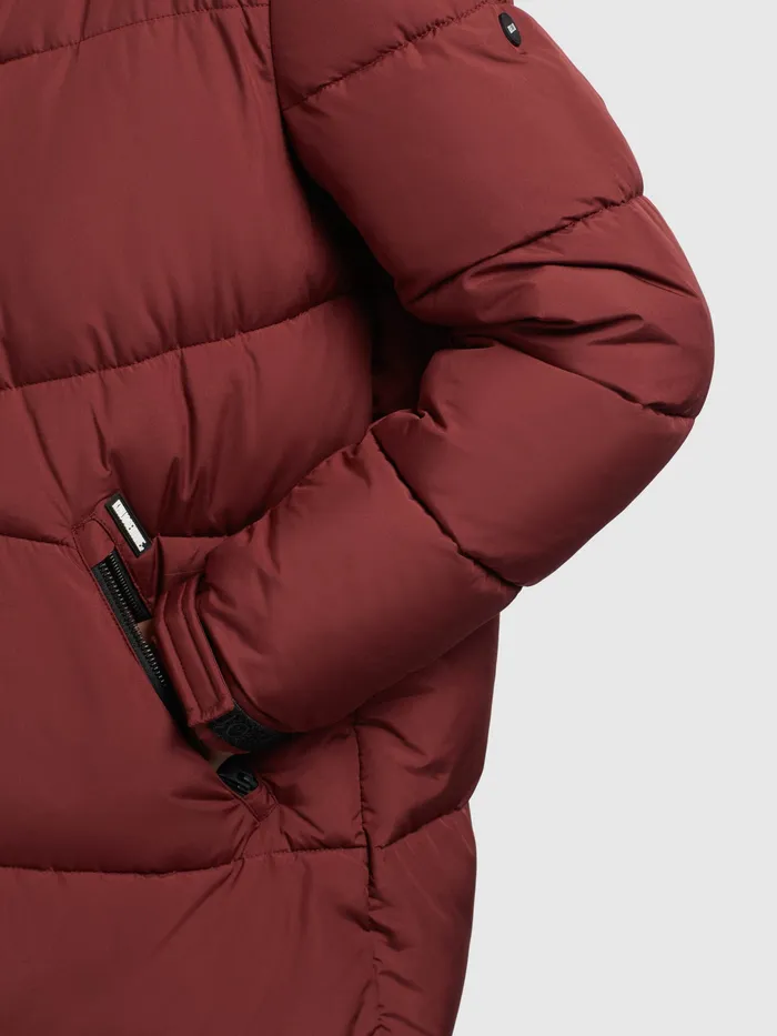 KHUJO Puffer Coats Women Mantel SHIMANTA2 Rostrot Rostrot