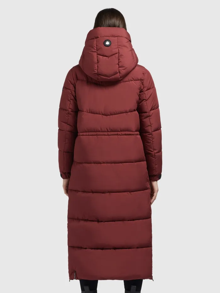 KHUJO Puffer Coats Women Mantel SHIMANTA2 Rostrot Rostrot