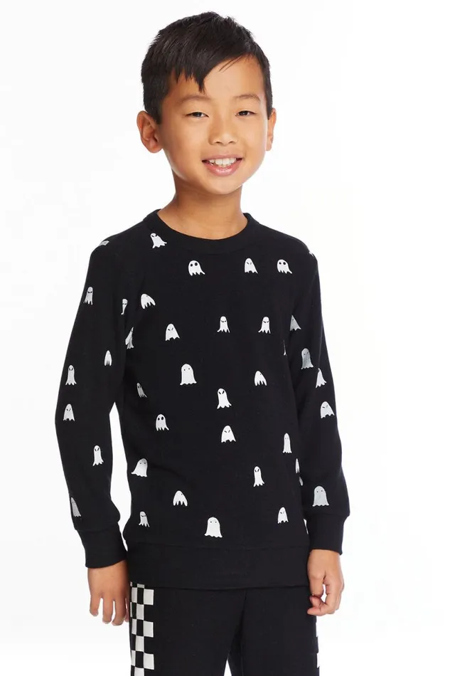 Kids Chaser Brand Boys Happy Ghosts Boys Pullover