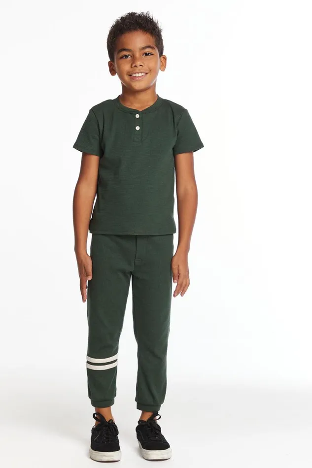 Kids Chaser Brand Boys Lounge Boys Safari Green Pant