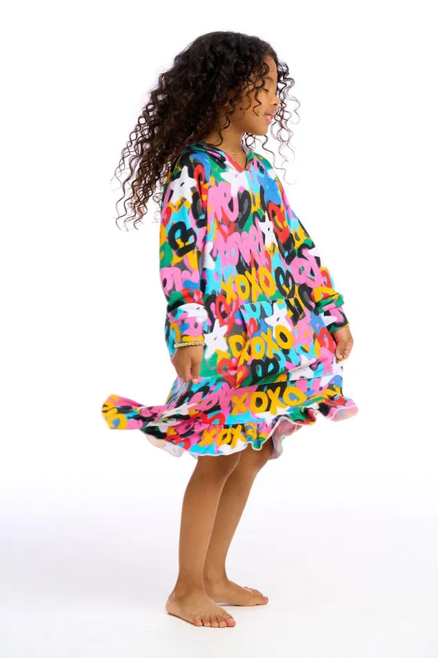 Kids Chaser Brand Girls Love Graffiti