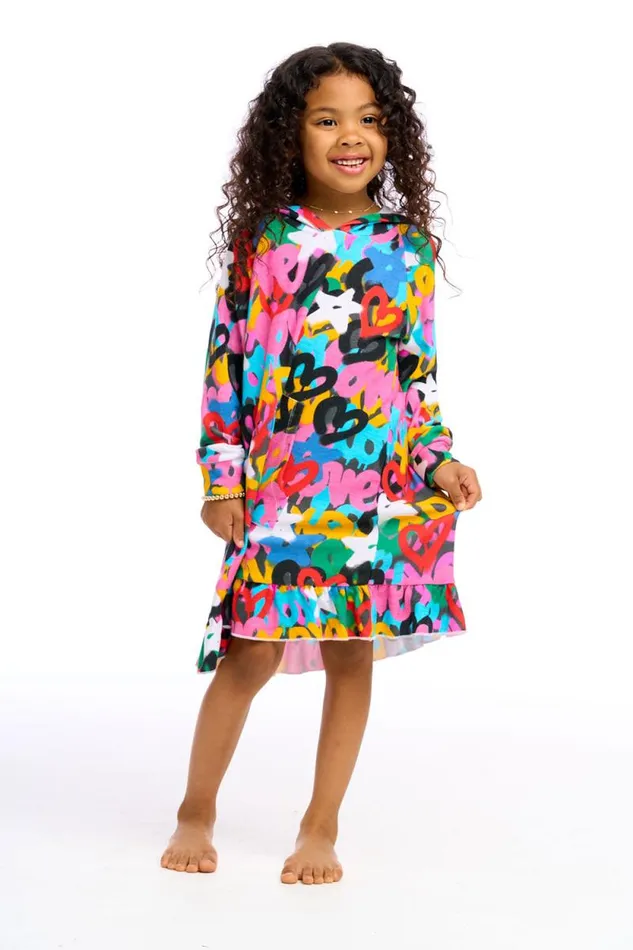 Kids Chaser Brand Girls Love Graffiti