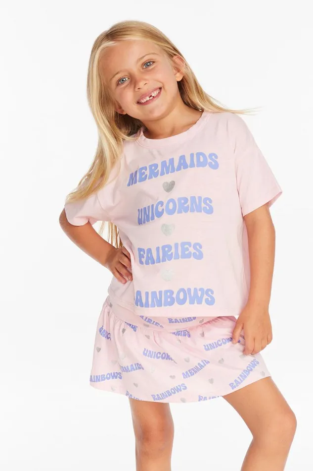 Kids Chaser Brand Girls Mermaid and Friends Girls Tee