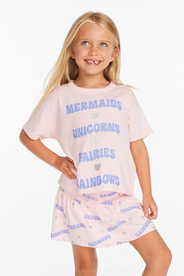 Kids Chaser Brand Girls Mermaid and Friends Girls Tee