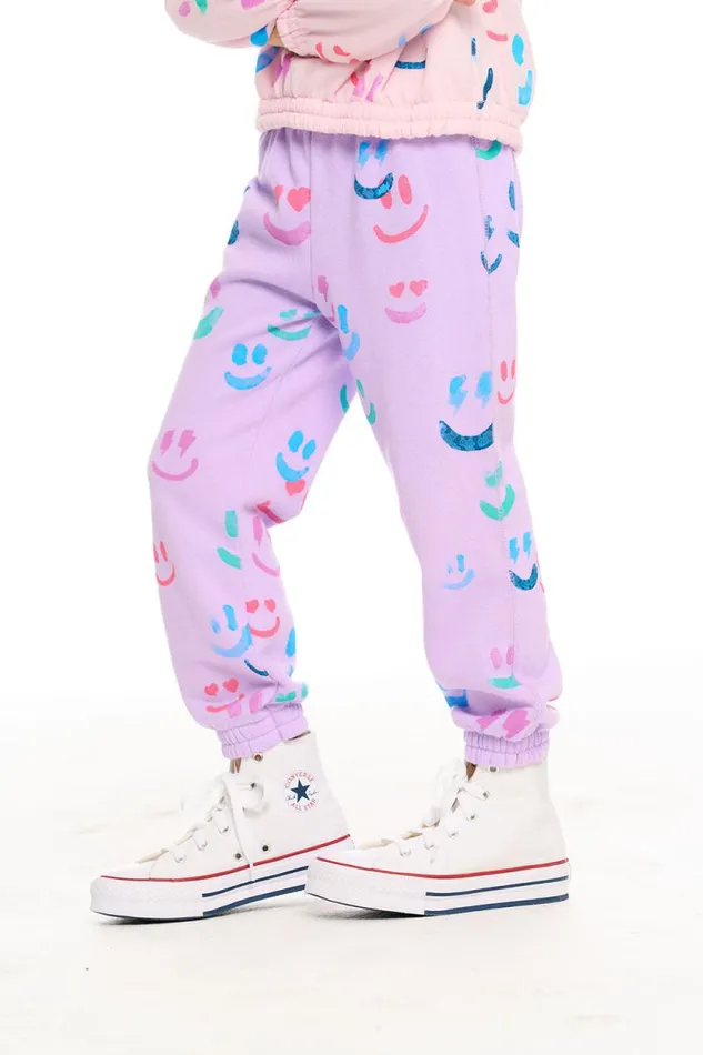Kids Chaser Brand Girls Smiley Daze Pants