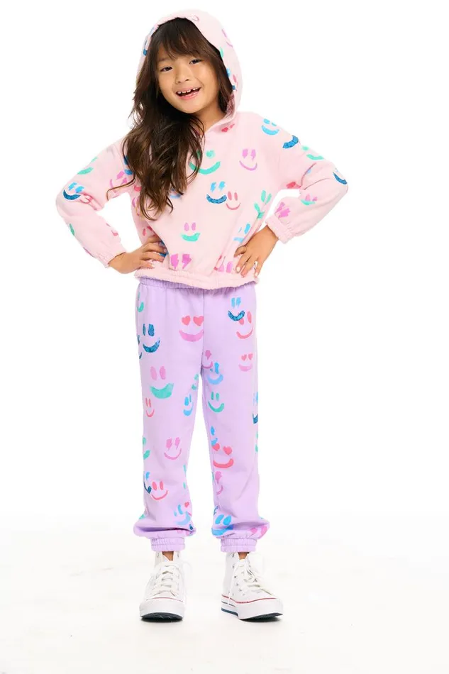 Kids Chaser Brand Girls Smiley Daze Pants