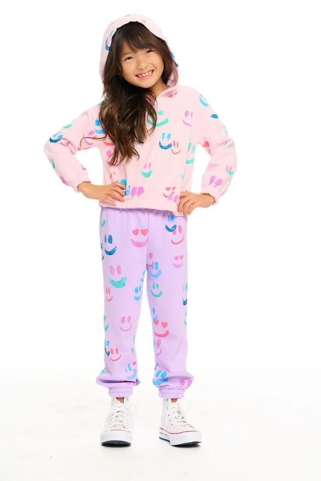 Kids Chaser Brand Girls Smiley Daze Pants