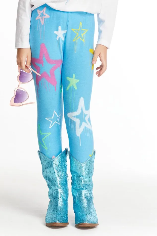 Kids Chaser Brand Girls Super Star Girls Cozy Knit Classic Legging