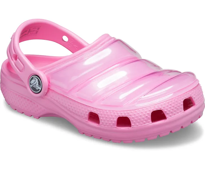 Kids Classic Neo Puff Clog pink Lemonade GirlsBoys Clogs Crocs