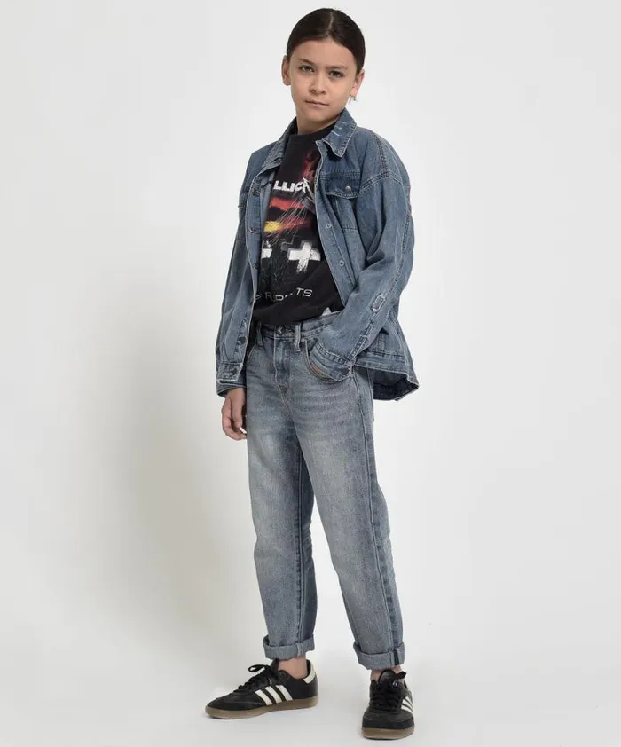 Kids KIDS AWESOME BAGGIES STRAIGHT LEG JEAN One Teaspoon Kids