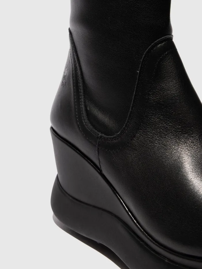 KneeHigh Boots GLIN129FLY BLACKBLACK Women Fly London Boots
