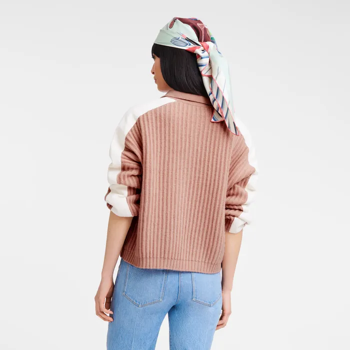 KnitwearTops and Blouses Longchamp Women Polo collar jumper NudeNudeNude KnitwearTops and Blouses Longchamp Women Polo collar jumper NudeNudeNude