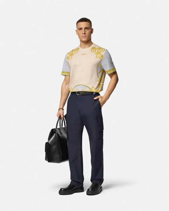 La Coupe Des Dieux TShirt Grayprint Men Versace TShirts and Polos