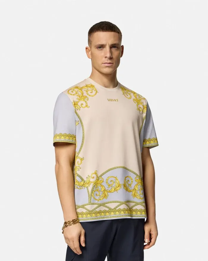 La Coupe Des Dieux TShirt Grayprint Men Versace TShirts and Polos