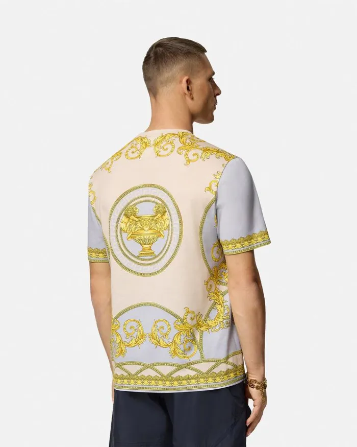La Coupe Des Dieux TShirt Grayprint Men Versace TShirts and Polos