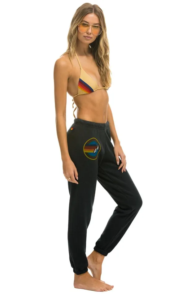 La Jolla Sweatpants 8211 Charcoal Women Aviator Nation Sweatpants