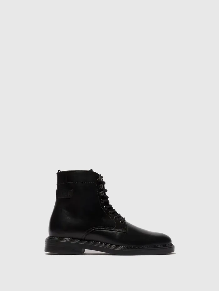 Laceup Ankle Boots VANO971FLY BLACK Men Fly London Ankle Boots