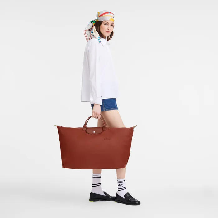 Le Pliage Green XL Travel bag ChestnutChestnutChestnut WomenMen Travel bags Longchamp