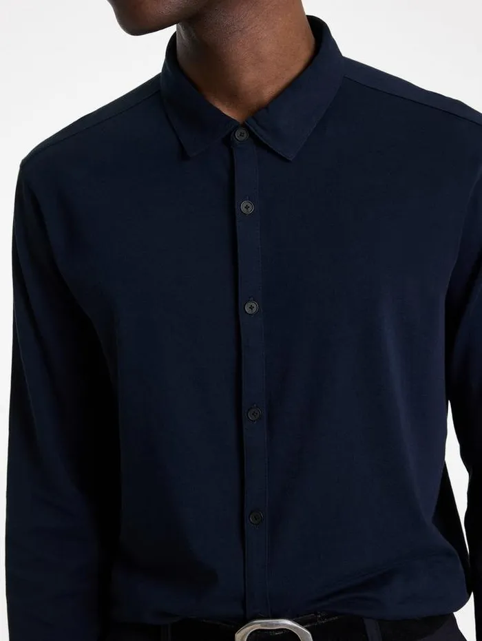 LEVI SHIRT Navy Men John Varvatos Shirts
