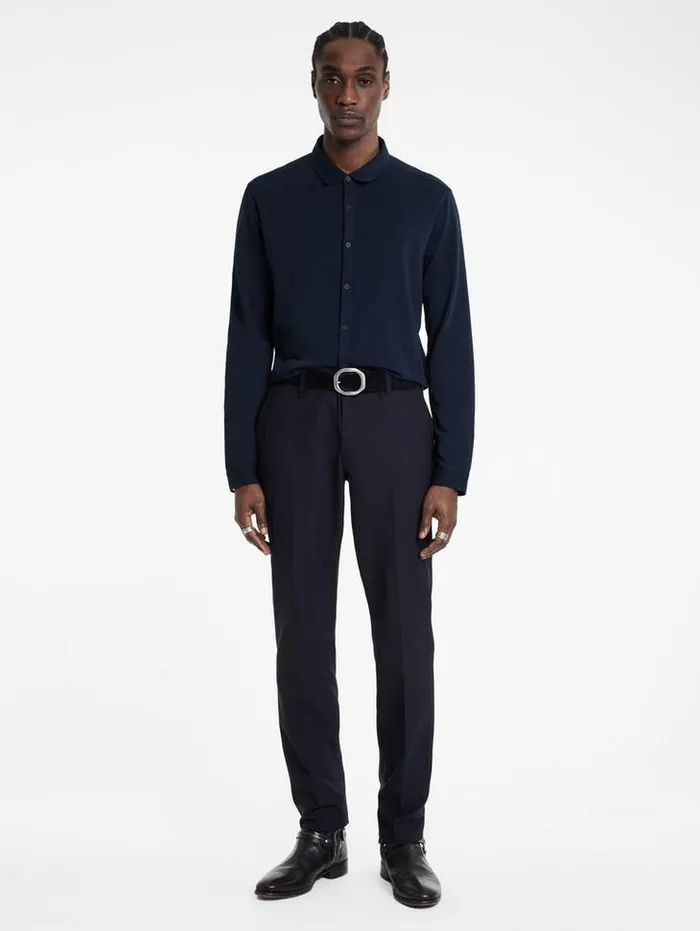 LEVI SHIRT Navy Men John Varvatos Shirts