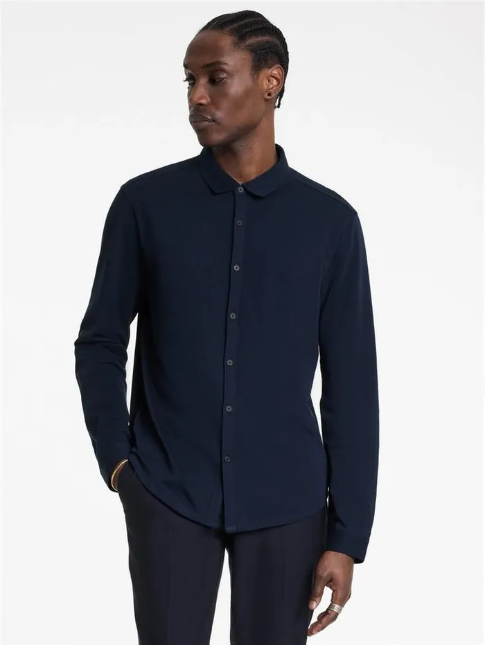 LEVI SHIRT Navy Men John Varvatos Shirts